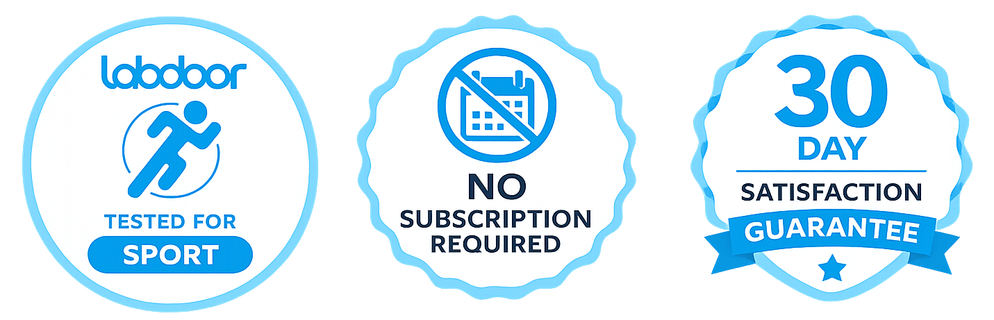 LabDoor Tested for Sport | No Subscription Required | 30-Day Satisfaction